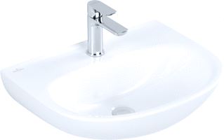 VILLEROY & BOCH O.NOVO WASTAFEL 550 X 440 X 180 MM WHITE ALPINE ZONDER OVERLOOP 