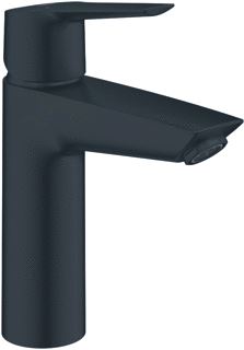 GROHE START 1-GATS WASTAFELKRAAN M-SIZE MET WASTE VOORSPRONG 19.2CM ZWART