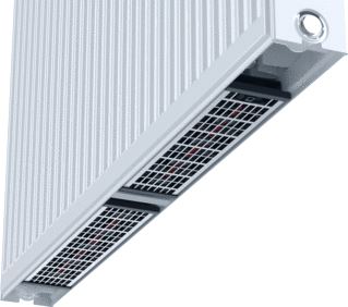 STELRAD RAD (PANEEL) VENT. ONDERSTEUN. COMPACT VENTO