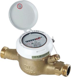 ZENNER WATERMETER BEHUIZING MESSING KWALITEITSKLASSE CUZN36PB-C (CC770S) NOM. DIAMETER BEHUIZING DN 50 NOM. DIAMETER ALLE AANSLUITINGEN 2.1/2 (65) UITWENDIGE BUISDIAMETER ALLE AANSLU 54MM BUITENDRAAD CILINDRISCH B DRUKT