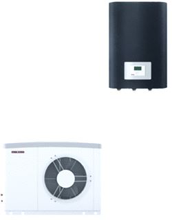 STIEBEL ELTRON WARMTEPOMP LUCHT/WATER WPL 07 ACS CLASSIC BUITENLUCHT KLASSE A++ 740X1022X524MM (HXBXD) 