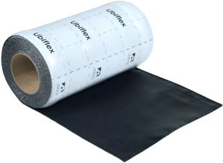 UBIFLEX FINIO LOODVERVANGER 300MM X 5M ZWART