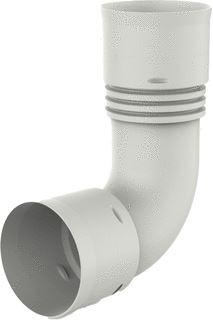 DUCO BOCHT ROND LUCHTKAN DUCOFLEX NOM. DIAM 63MM BOCHTHOEK 90°