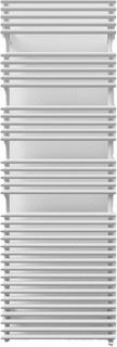 VASCO AGAVE HR-EL ELEKTRISCHE BADKAMERRADIATOR H=1322 MM B=500 MM RAL9016 TRAFFIC WHITE 0000 750 WATT