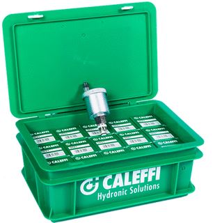 CALEFFI MINICAL ACTIEKOFFER AUTOMATISCHE ONTLUCHTERS 3/8 15 STUKS