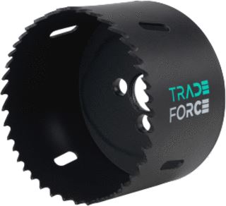 TRADEFORCE GATZAAG (SET) DIAM 68MM SNIJDIEPTE 44MM V/GIPSKARTON V/HOUT