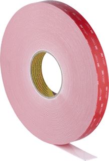 3M ZELFKL TAPE ACRYL WIT (BXL) 19MMX33M UV-BESTENDIG 