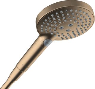 HANSGROHE RAINDANCE SELECT S 120 3JET POWDERRAIN HANDDOUCHE BRUSHED BRONZE BRUSHED BRONZE 