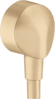 HANSGROHE FIXFIT WALL OUTLET E WITHOUT NON-RETURN VALVE BRUSHED BRONZE