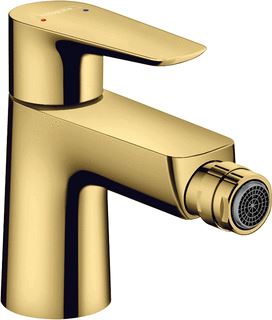 HANSGROHE TALIS BIDETMENGKRAAN MET POP-UP AFVOER POLISHED GOLD OPTIC 