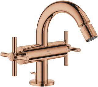 GROHE ATRIO M-SIZE BIDETMENGKRAAN KRUISGREPEN M/WASTE WARM SUNSET 