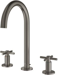 GROHE ATRIO M-SIZE 3-GATS WASTAFELMENGKRAAN KRUISGREPEN M/WASTE HARD GRAPHITE GEBORSTELD 