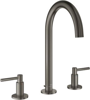 GROHE ATRIO M-SIZE 3-GATS WASTAFELKRAAN M/WASTE HARD GRAPHITE GEBORSTELD 