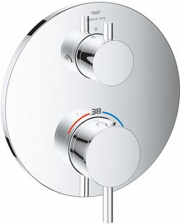 GROHE ATRIO THERMOSTATISCHE MENGKRAAN VOOR 2 UITGANGEN MET GEINTEGREERD 