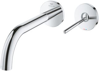 GROHE ATRIO NEW CLASSIC AFBOUWDEEL VOOR INBOUW 2-GATS WASTAFELKRAAN S-SIZE MET JOYSTICK HANDGREEP VOORSPRONG 22.1CM CHROOM 