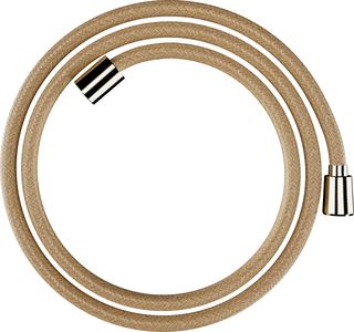 HANSGROHE TEXTILE SHOWER HOSE DESIGNFLEX 1600MM POLISHED GOLD OPTIC