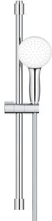 GROHE TEMPESTA GLIJSTANGSET MET HANDDOUCHE 11CM MET 1 STRAALSOORT 60CM MET DOUCHESLANG 175CM CHROOM 