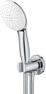 GROHE TEMPESTA BADSET MET HANDDOUCHE 11CM MET 3 STRAALSOORTEN MET VERSTELBARE HANDDOUCHEHOUDER +DOUCHESLANG 150CM CHROOM