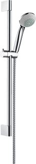 HANSGROHE CROMETTA 85 1JET/UNICA'CROMETTA GLIJSTANGSET 65 CM CHROOM 