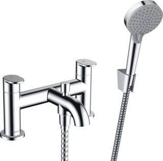 HANSGROHE VERNIS 2-GATS BADRAND BAD/DOUCHE MENGKRAAN CHROOM