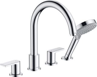 HANSGROHE VERNIS 4-GATS BADRAND MENGKRAAN CHROOM