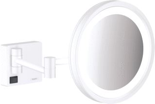 HANSGROHE ADDSTORIS SCHEERSPIEGEL MET LED LICHT MAT WIT 