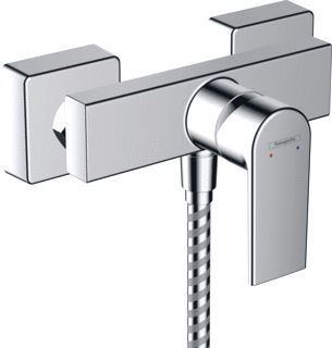 HANSGROHE VERNIS SHAPE OPBOUW DOUCHEMENGKRAAN MET 2 FLOW RATES CHROOM 