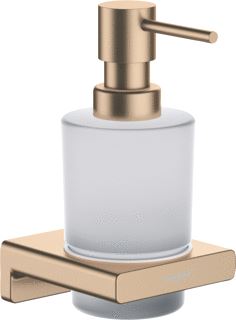 HANSGROHE ADDSTORIS LOTIONDISPENSER BRUSHED BRONZE 