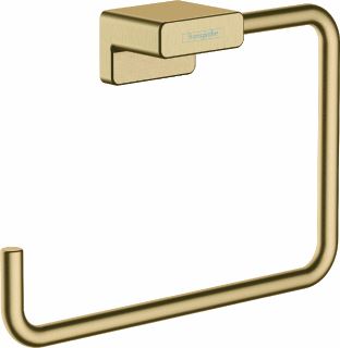 HANSGROHE ADDSTORIS HANDDOEKRING BRUSHED BRONZE 