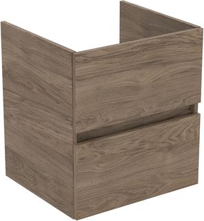 IDEAL STANDARD TIEMPO WASTAFELMEUBEL 500X440X550MM 2 LADEN SC GREEPLOOS FLINT HICKORY