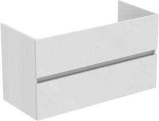 IDEAL STANDARD TIEMPO WASTAFELMEUBEL 1000X440X550MM MET 2 LADEN SC GREEPLOOS GL WIT