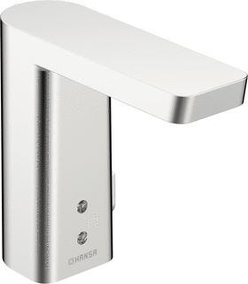 HANSA STELA 1-GATS ELEKTRONISCHE WASTAFELKRAAN MET INFRAROOD EN BLUETOOTH MET ADAPTER CHROOM