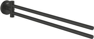 GROHE ESSENTIALS HANDDOEKHOUDER 2-LIDS MATTE BLACK