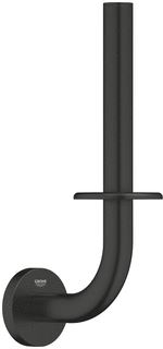 GROHE ESSENTIALS RESERVEROLHOUDER MATTE BLACK 