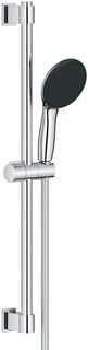 GROHE VITALIO START GLIJSTANGSET MET HANDDOUCHE 11CM MET 3 STRAALSOORTEN 60CM MET DOUCHESLANG 175CM CHROOM 