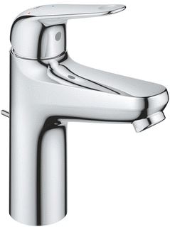 GROHE SWIFT 1-GATS WASTAFELKRAAN M-SIZE MET WASTE ENERGY SAVING VOORSPRONG 11.8CM CHROOM 