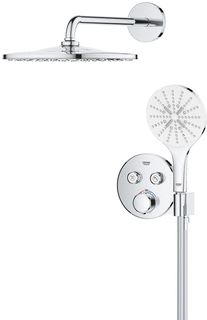 GROHE PRECISION SMARTCONTROL MET DOUCHERHOUDER (2X) COMFORTSET 310 ROND 9,5 L/M