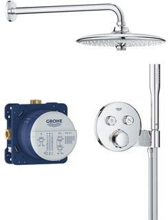 GROHE PRECISION SMARTCONTROL MET DOUCHEHOUDER (2X) COMFORTSET VITALIO 260 9,5 L/M