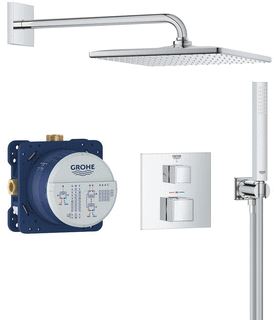 GROHE PRECISION CUBE MET OMSTEL SHOWER SET 310 9,5 L/M