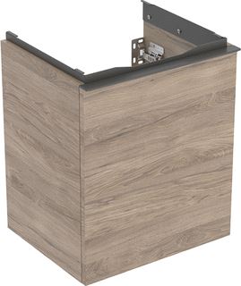 GEBERIT ACANTO FONTEINONDERKAST MET EEN LADE B45 NOTEN HICKORY 