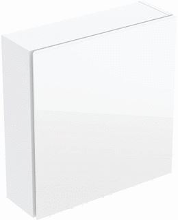 GEBERIT ICON BOVENKAST VIERKANT MET EEN DEUR WIT GLAS