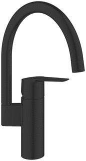 GROHE START KEUKENMENGKRAAN C-UITLOOP MATTE BLACK 