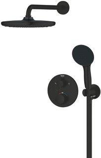 GROHE PRECISION SHOWER SET 250 ROND MATTE BLACK