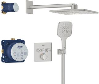 GROHE GROHTHERM SMARTCONTROL (3X) COMFORTSET 310 VIERKANT SUPERSTEEL 