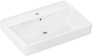 HANSGROHE XANUIA Q WASTAFEL 700/480 MET KRAANGAT MET OVERLOOP WIT 