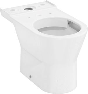 HANSGROHE ELUPURA ORIGINAL S LOSSE TOILETPOT VAN DUOBLOK 640 MET HORIZONTALE UITGANG AQUACHANNEL FLUSH WIT