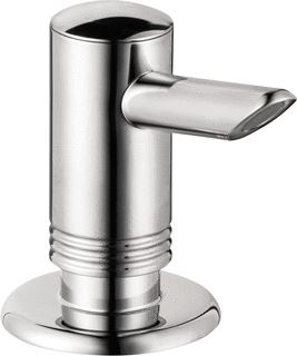 HANSGROHE DISPENSER VOOR ZEEP/ AFWASMIDDEL BRUSHED BLACK CHROME 