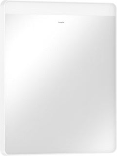 HANSGROHE XARITA LITE Q SPIEGEL MET HORIZONTALE LED-VERLICHTING 600/30 IR SENSOR MAT WIT