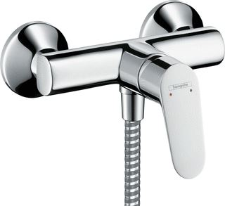 HANSGROHE FOCUS EENGREEPS DOUCHEMENGKRAAN OPBOUW 2 FLOWRATES CHROOM