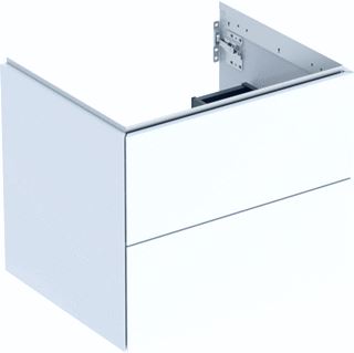 GEBERIT WASTAFELONDERKAST 592X470X504MM CORPUS WIT WAND FRONT WIT 